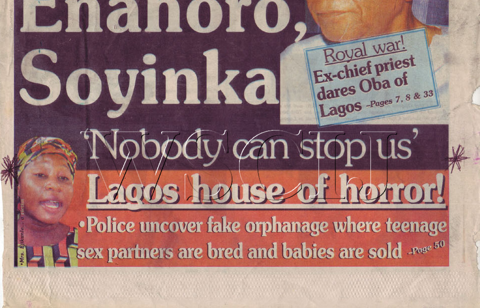 Lagos house of horror!